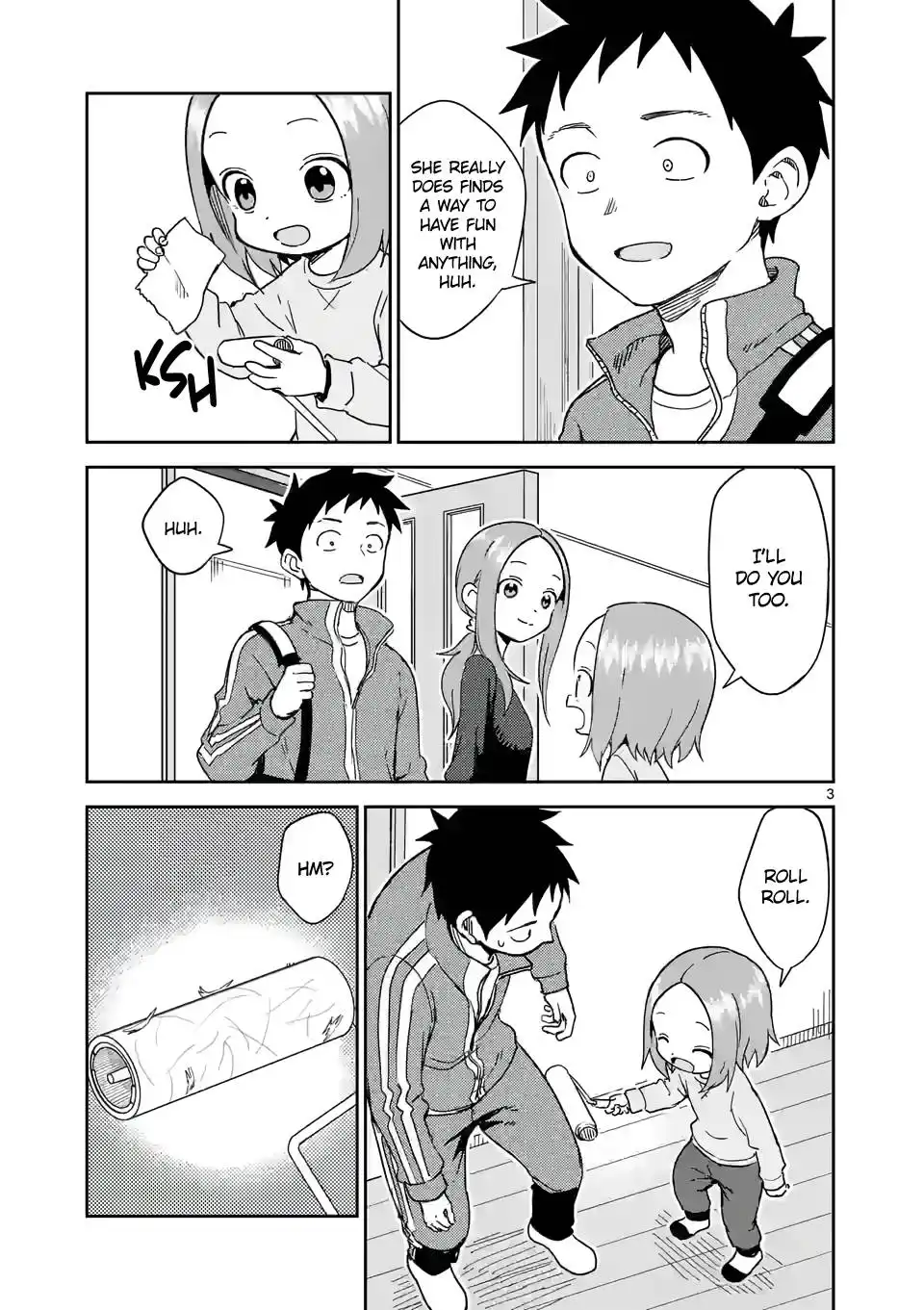 Karakai Jouzu no (Moto) Takagi-san Chapter 256 3